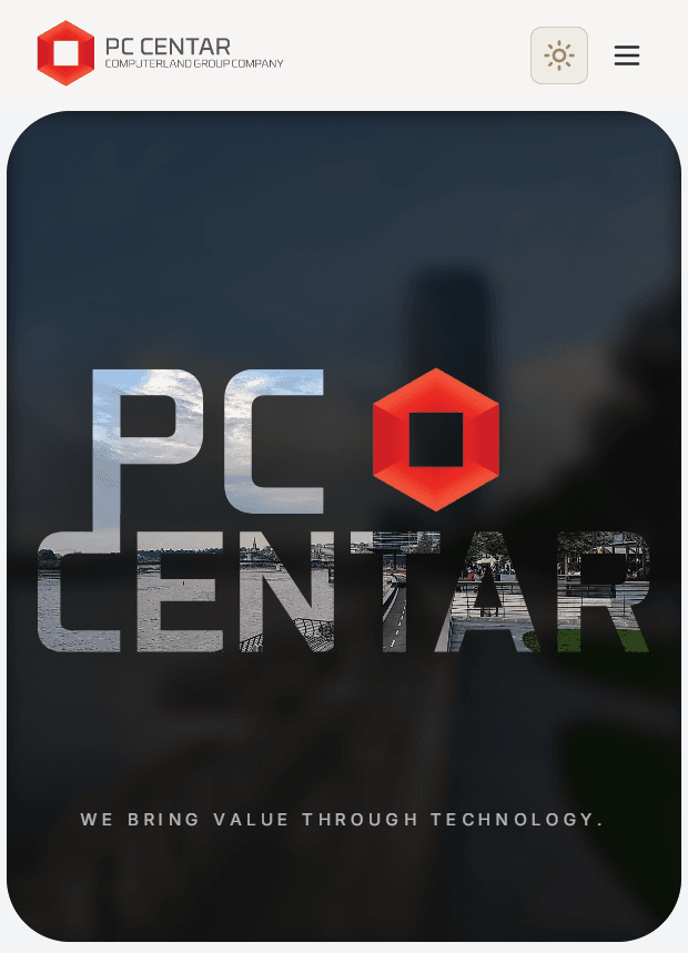 PC CENTAR — mobilni prikaz